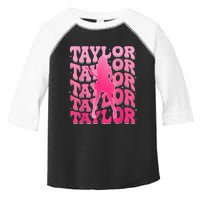 Taylor First Name Personalized 80S Toddler Fine Jersey T-Shirt