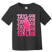 Taylor First Name Personalized 80S Toddler T-Shirt