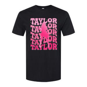 Taylor First Name Personalized 80S Softstyle CVC T-Shirt