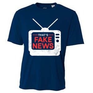 Thats Fake News Rights Press Freedom Journalism Cooling Performance Crew T-Shirt