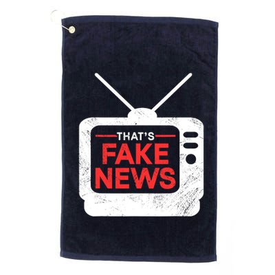 Thats Fake News Rights Press Freedom Journalism Golf Towel