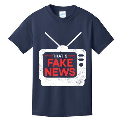 Thats Fake News Rights Press Freedom Journalism Kids T-Shirt