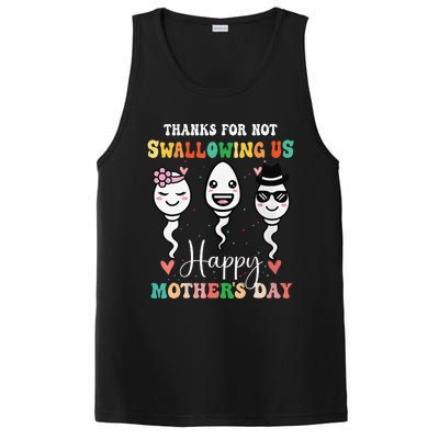 Thanks For Not Swallowing Us Happy Mother's Day For Mother PosiCharge Competitor Tank