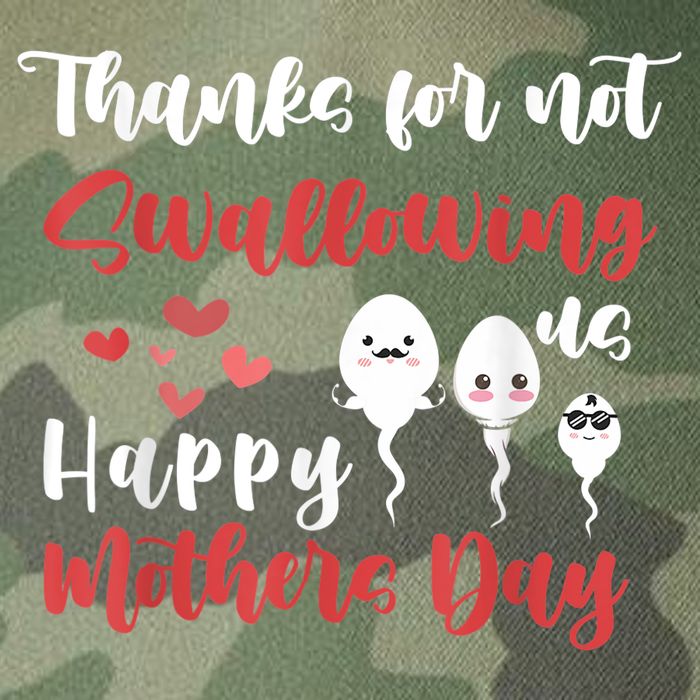 Thanks For Not Swallowing Us Happy Mother's Day Legacy Tie Dye Trucker Hat