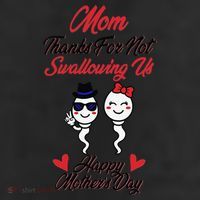 Thanks For Not Swallowing Us Happy Mother's Day Cool Comfort Performance Bucket Hat