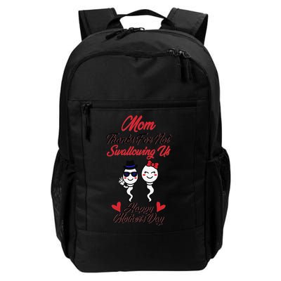 Thanks For Not Swallowing Us Happy Mother's Day Backpack