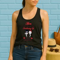 Thanks For Not Swallowing Us Happy Mother's Day Womens Tank Top