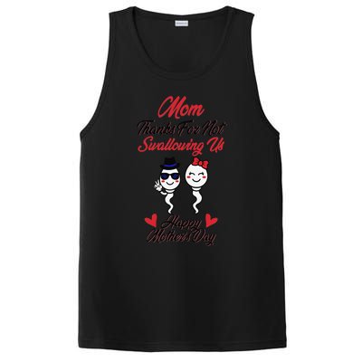 Thanks For Not Swallowing Us Happy Mother's Day PosiCharge Competitor Tank