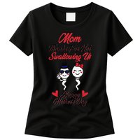 Thanks For Not Swallowing Us Happy Mother's Day Womens T-Shirt