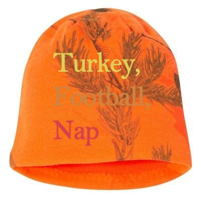 Turkey Football Nap Meaningful Gift Kati - Camo Knit Beanie