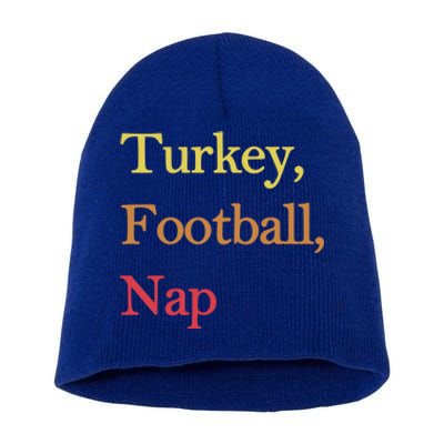 Turkey Football Nap Meaningful Gift Short Acrylic Beanie