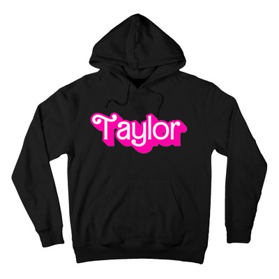 Taylor First Named Baby Birthday Hoodie