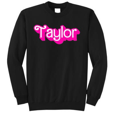 Taylor First Named Baby Birthday Sweatshirt