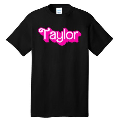 Taylor First Named Baby Birthday Tall T-Shirt