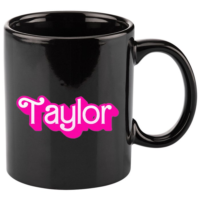 Taylor First Named Baby Birthday 11oz C Handle Ceramic Mug
