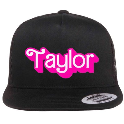 Taylor First Named Baby Birthday Flatbill Hat