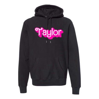 Taylor First Named Baby Birthday Premium Hoodie