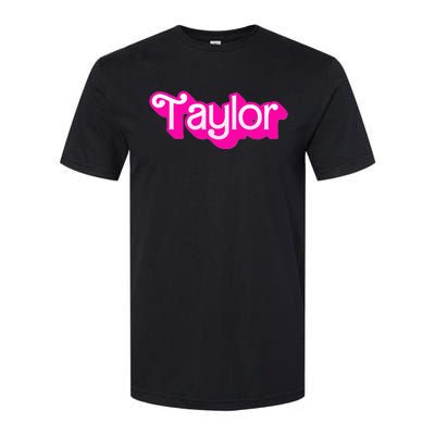 Taylor First Named Baby Birthday Softstyle CVC T-Shirt