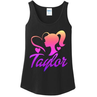 T.aylor First Named  Baby Birthday Ladies Essential Tank