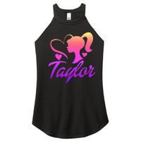 T.aylor First Named  Baby Birthday Women’s Perfect Tri Rocker Tank