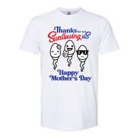 Thanks For Not Swallowing Us Happy Mother's Day Father's Day Softstyle CVC T-Shirt