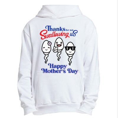 Thanks For Not Swallowing Us Happy Mother's Day Father's Day Urban Pullover Hoodie