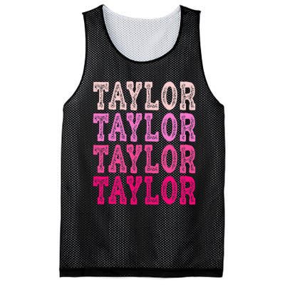 T.aylor First Named Boy Girl Baby Birthday Mesh Reversible Basketball Jersey Tank