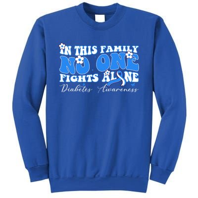 This Family Nobody Fights Diabetes Alone Gift Sweatshirt