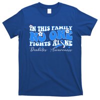 This Family Nobody Fights Diabetes Alone Gift T-Shirt