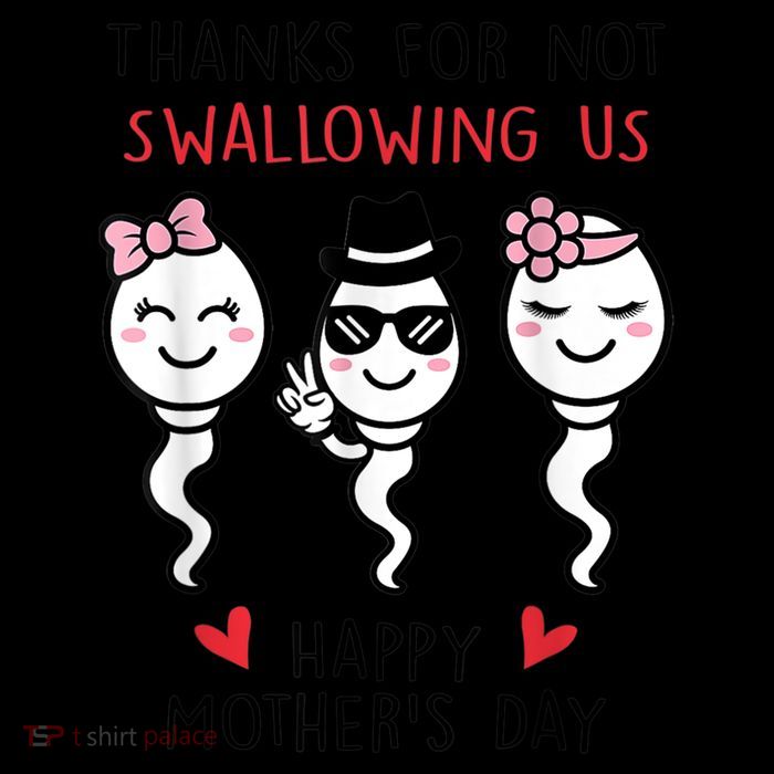 Thanks For Not Swallowing Us Happy Mother's Day Funny Sustainable Beanie