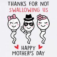 Thanks For Not Swallowing Us Happy Mother's Day Funny Bucket Hat