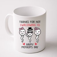 Thanks For Not Swallowing Us Happy Mother's Day Funny Mug