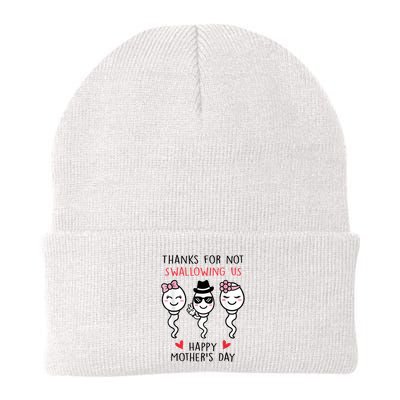 Thanks For Not Swallowing Us Happy Mother's Day Funny Beanie