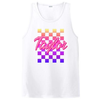 T.aylor First Named Baby Birthday  PosiCharge Competitor Tank