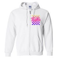 T.aylor First Named Baby Birthday  Full Zip Hoodie