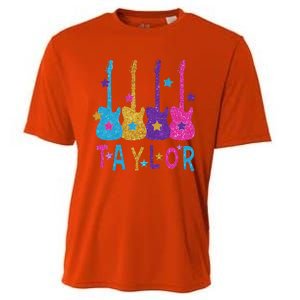 Taylor First Name I Love Taylor Cooling Performance Crew T-Shirt