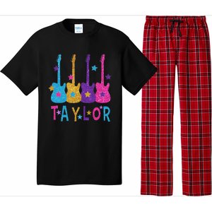 Taylor First Name I Love Taylor Pajama Set