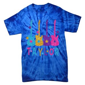 Taylor First Name I Love Taylor Tie-Dye T-Shirt