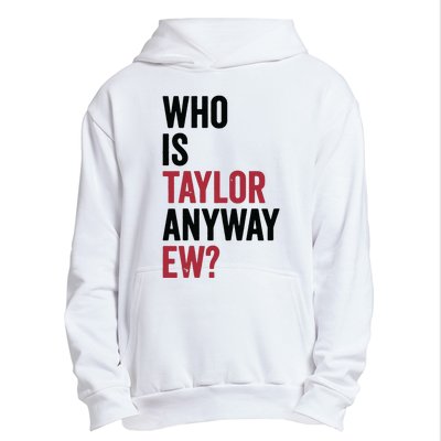 Taylor First Name Who Is Taylor Anyway Ew Girl Groovy 80s Urban Pullover Hoodie