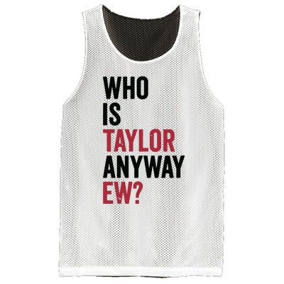 Taylor First Name Who Is Taylor Anyway Ew Girl Groovy 80s Mesh Reversible Basketball Jersey Tank