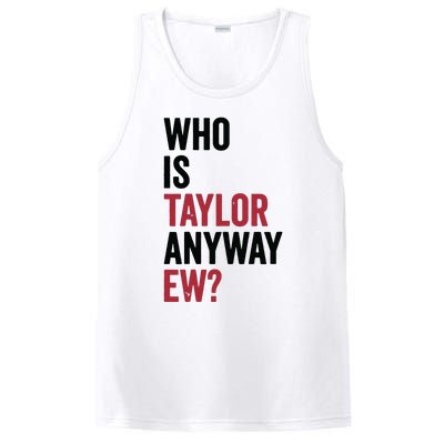 Taylor First Name Who Is Taylor Anyway Ew Girl Groovy 80s PosiCharge Competitor Tank