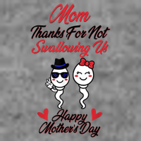 Thanks For Not Swallowing Us Happy Mother's Day Sustainable Beanie