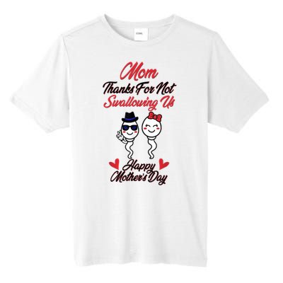 Thanks For Not Swallowing Us Happy Mother's Day Tall Fusion ChromaSoft Performance T-Shirt