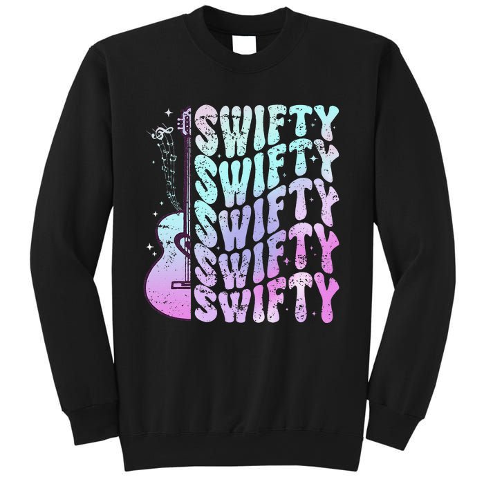 Taylor First Name I Love Taylor Girl Groovy 80S Sweatshirt