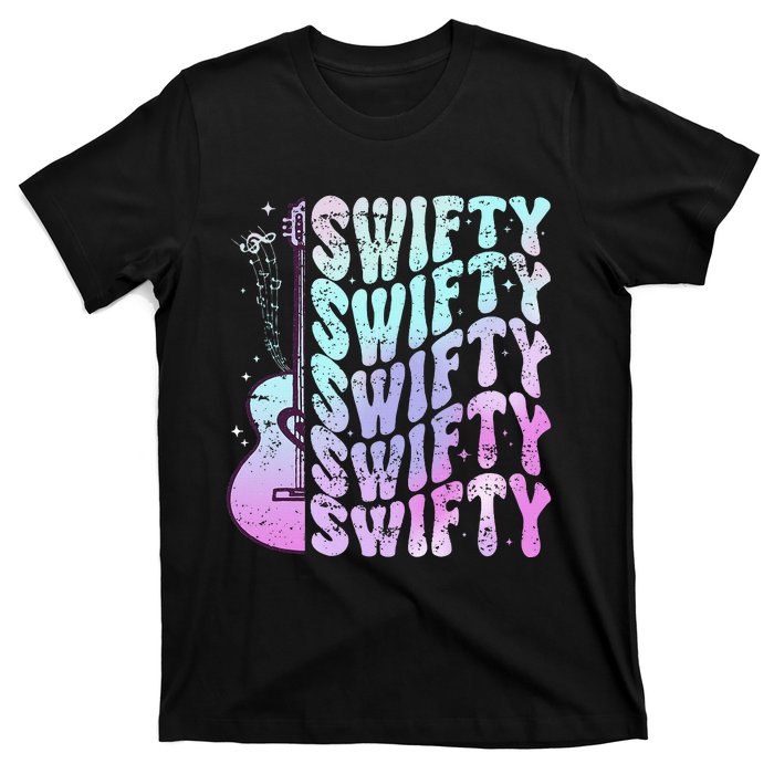 Taylor First Name I Love Taylor Girl Groovy 80S T-Shirt