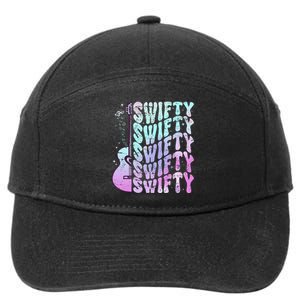 Taylor First Name I Love Taylor Girl Groovy 80S 7-Panel Snapback Hat