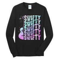 Taylor First Name I Love Taylor Girl Groovy 80S Tall Long Sleeve T-Shirt