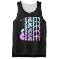 Taylor First Name I Love Taylor Girl Groovy 80S Mesh Reversible Basketball Jersey Tank