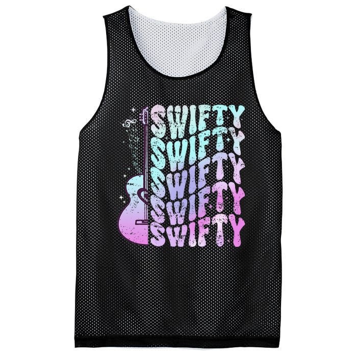 Taylor First Name I Love Taylor Girl Groovy 80S Mesh Reversible Basketball Jersey Tank