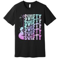 Taylor First Name I Love Taylor Girl Groovy 80S Premium T-Shirt